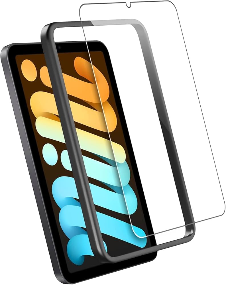 【極美品】iPad mini 6 +高品質保護フィルム貼付済み&未使用1枚おまけ 極美品】iPad mini 6 +高品質保護フィルム貼付済み&未使用1枚おまけ